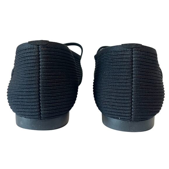 Vivaia Margot Mary Jane Flats Black Square Toe Eco Knit Size 42 US Women 10.5 - Picture 8 of 10